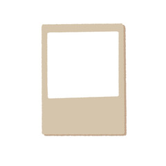 blank photo frame