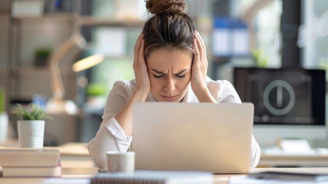 Office Syndrome. A group of various symptoms including the inflammation of neck, shoulder and back muscles. Repetitive muscle strain during having long period of unhealthy positions