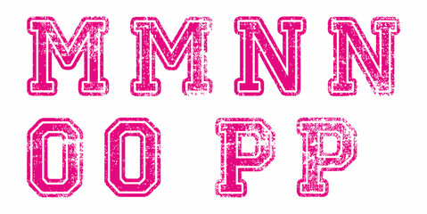 alphabet letters font set. typography font with trendy letters thin, bold, uppercase, lowercase and numbers. vector illustration.