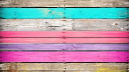 Colorful wooden background, old wall.