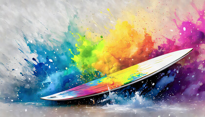Lively surfboard