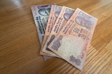 foreign currency india rupee  on business trip and travel