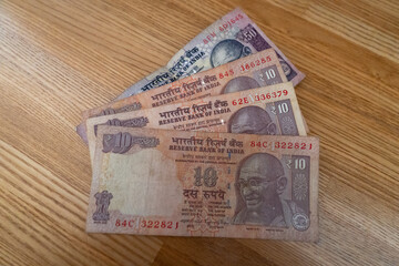 foreign currency india rupee  on business trip and travel