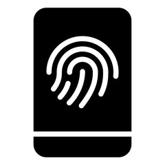 Two-Factor Authentication glyph icon