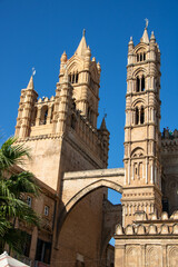 the cathedral of Palermo, in Sicily - 761195350