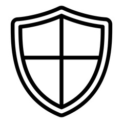 Security Shield line icon