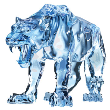 Animal Ice Sculpture Clipart 