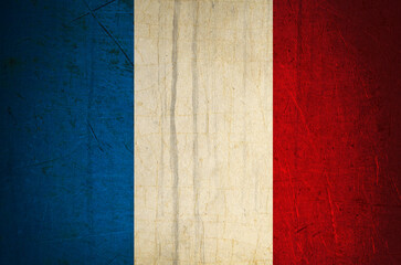Grange textured flag of France