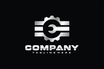 gear wrench silver logo