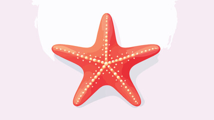 Fototapeta na wymiar Star fish icon illustration isolated vector sign sym