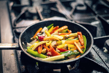 Healthy roasted vegetables