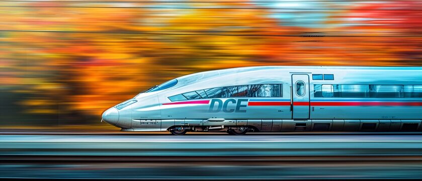 High-speed train meeting, deals negotiated at 200 miles per hour, landscapes blur, stakes are high