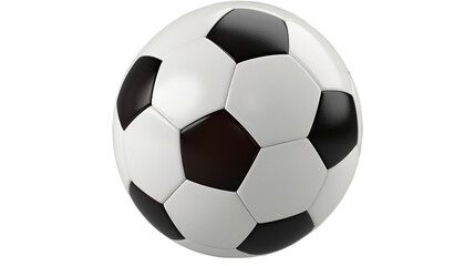Soccer Ball on white or transparent background