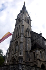 St. Florin chatedral in Vaduz Liechtenstein