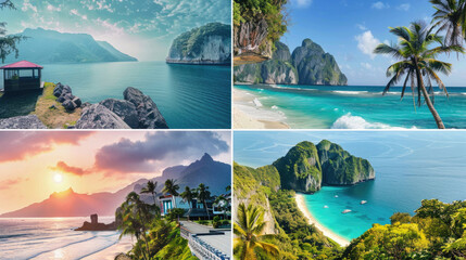 Travel locales spanning all climates and seasons