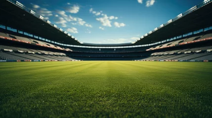 Fotobehang Panoramic view of Melbourne Cricket Ground © Muhammad_313