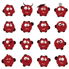 Print 8-3-67 all emoji red