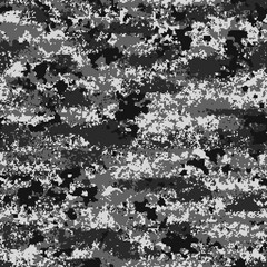 Military pixel camouflage illustration seamless pattern grey urban camo square texture banner illustration wallpaper