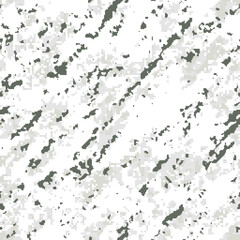 Obraz premium Military flecktarn camouflage illustration seamless pattern white grey winter camo square texture banner illustration wallpaper