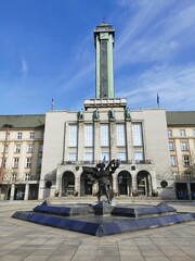 town hall in the Ostrava