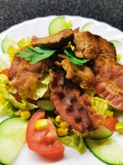 chicken meat salad
