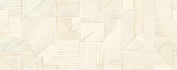 An intricate pattern of lines dances across the wall, creating a mesmerizing and dynamic visual display that captivates the viewers gaze. Banner. Copy space