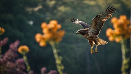 Obraz premium red tailed hawk