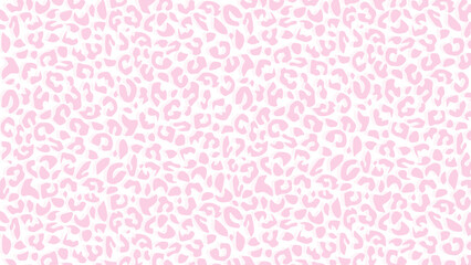 Leopard skin fur texture pink background	