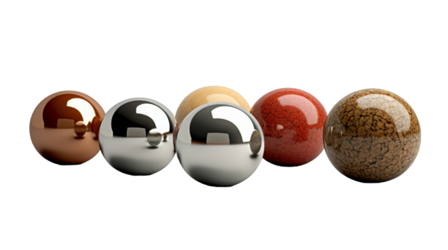 Different colored balls peacefully coexist in a vibrant display of diversity and unity