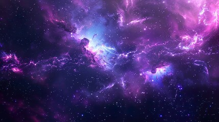 A galaxy background with a cosmic and dreamy look, ideal for adding a magical and mystical feel to designs
