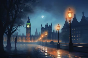 Poster big ben and houses of parliament © jowel