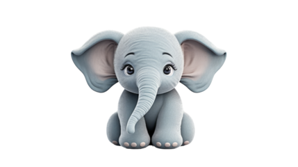 A majestic elephant stands with a sad expression on its face