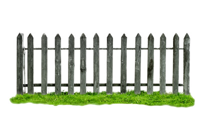 Fototapeta premium fence isolated on white