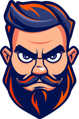 Vigilant Voyager Navigating Your Brand's Course with a Mascot Logo