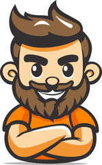 Spirited Sentinel Safeguarding Your Brand's Reputation with a Mascot Logo