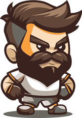 Mighty Mentor Guiding Your Brand's Progress with a Mascot Logo