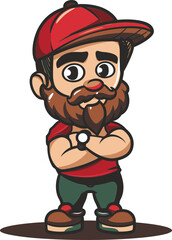 Spirited Sentinel Guarding Your Brand's Image with a Mascot Logo