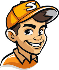 Valiant Vanguard Spearheading Your Brand's Growth with a Mascot Logo