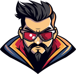 Resilient Ranger Man Mascot Vector Logo Ensures Your Brand's Integrity