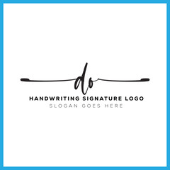 DO initials Handwriting signature logo. DO Hand drawn Calligraphy lettering Vector. DO letter real estate, beauty, photography letter logo design.