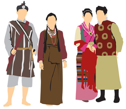 Sikkim traditional dress