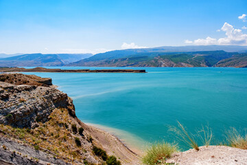 Fototapeta na wymiar View of the Sulak canyon, Dagestan