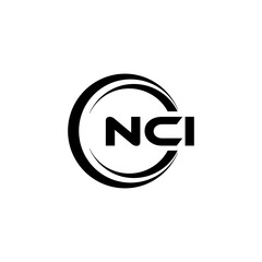 NCI Logo Design, Inspiration for a Unique Identity. Modern Elegance and Creative Design. Watermark Your Success with the Striking this Logo.