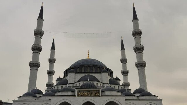 Melike Hatun Mosque in Ulus Ankara Turkiye Turkey