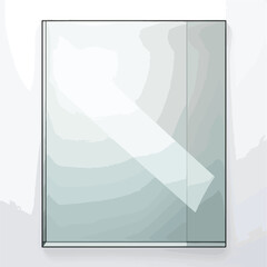 A sleek glass texture background with transparent s