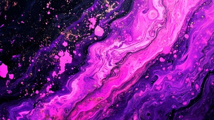 Abstract neon violet wallpaper