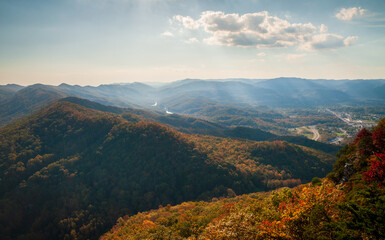 Autumn Overlook at Cumberland Gap National Historical Park