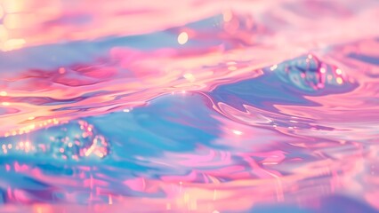 Pastel pink gradient water wallpaper