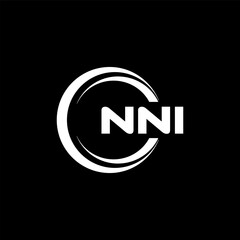 NNI Logo Design, Inspiration for a Unique Identity. Modern Elegance and Creative Design. Watermark Your Success with the Striking this Logo.