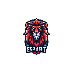 Hand drawn Animal Mascot logo design vector